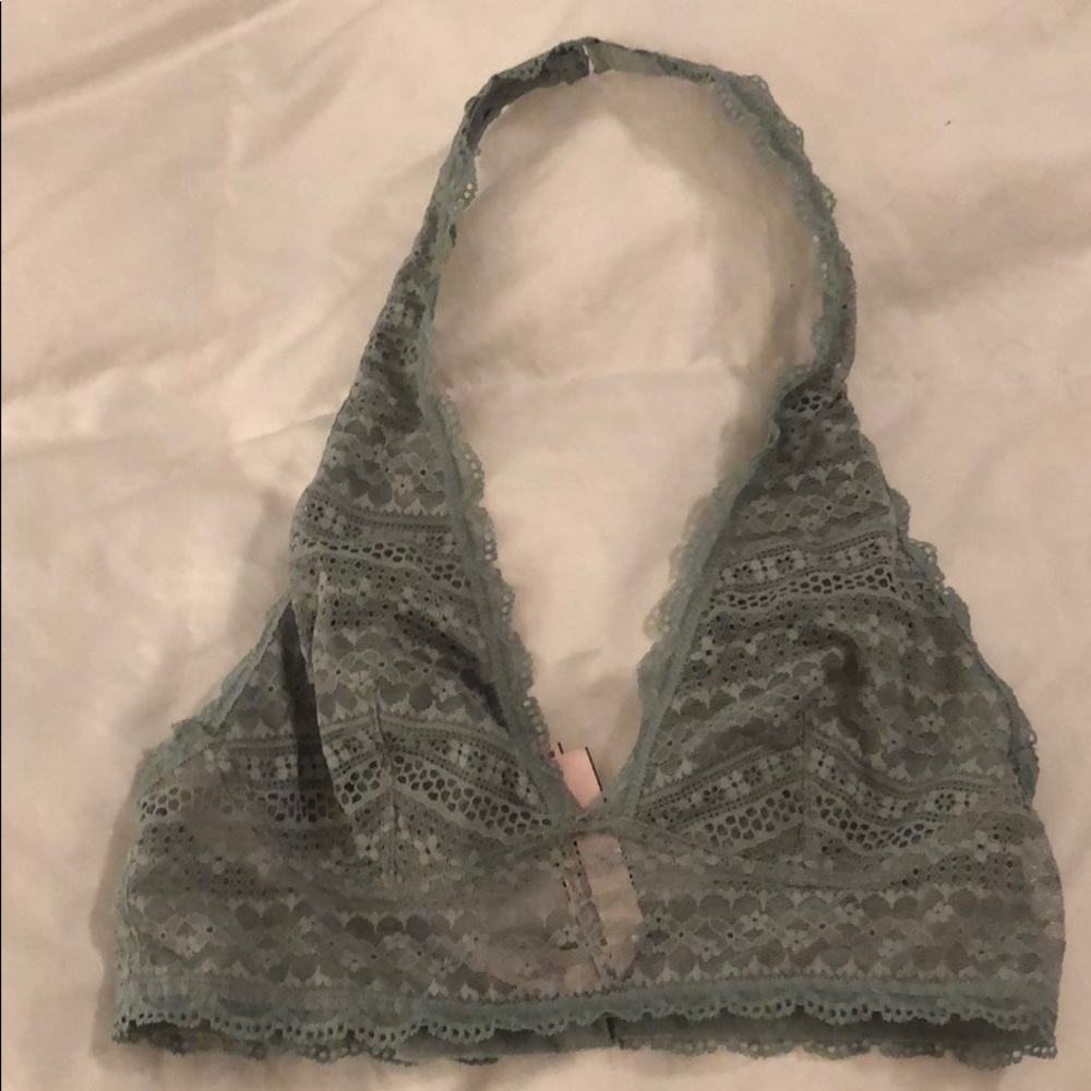 Victoria’s Secret lace halter bralette